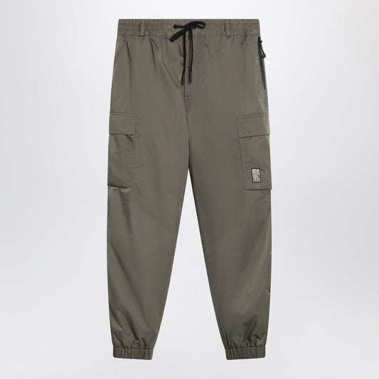 Moncler モンクラーグレノーブルオリーブグリーン貨物ズボン - Image 1