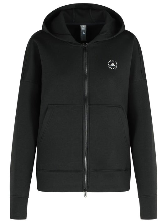 Stella Adidas By Stella McCartney 'Scuba' Black Polyester Blend Sweatshirt - Image 1