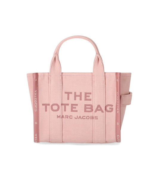Marc Marc Jacobs Jacquard Small Tote Rose Handbag - Image 1