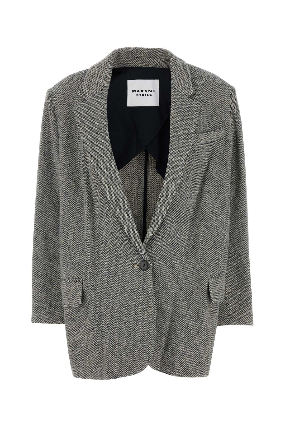Isabel イザベル・マラン・エトワイド・刺繍ウールブレンドCikaito Blazer - Image 1