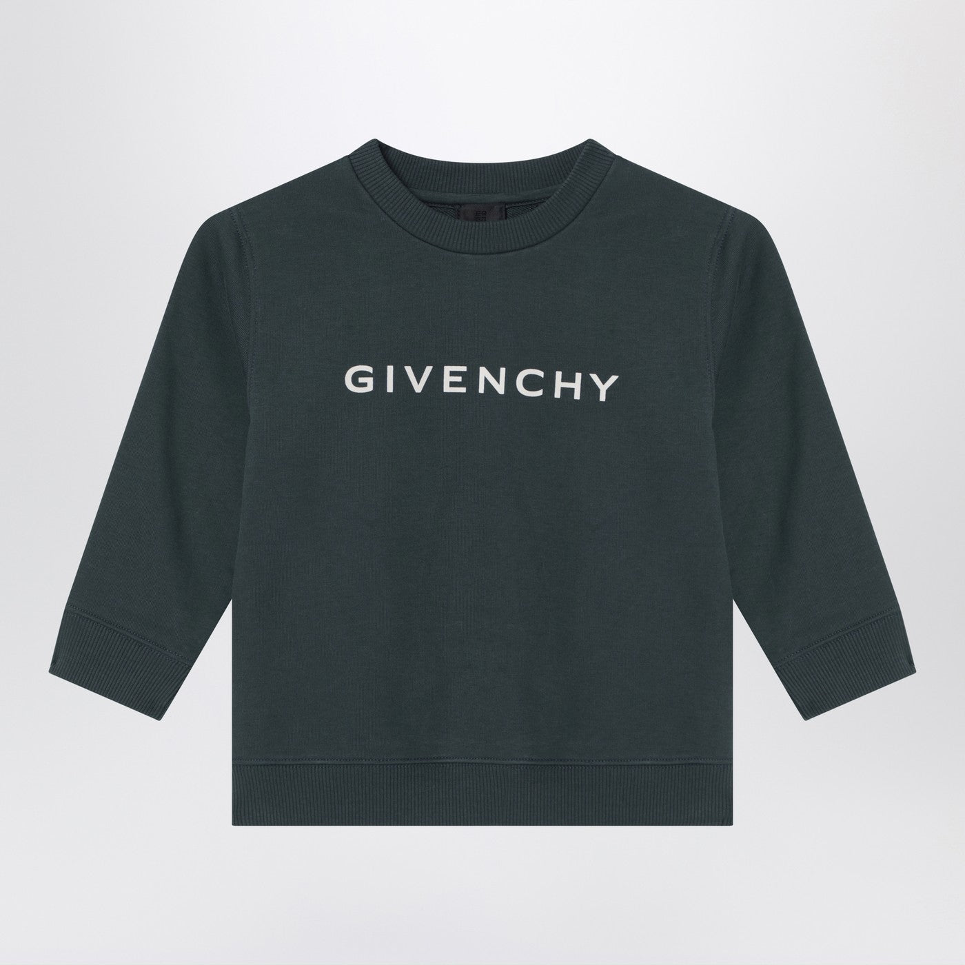 Givenchy Givenchy Dark Green Sweatshirt With Logo - Image 1
