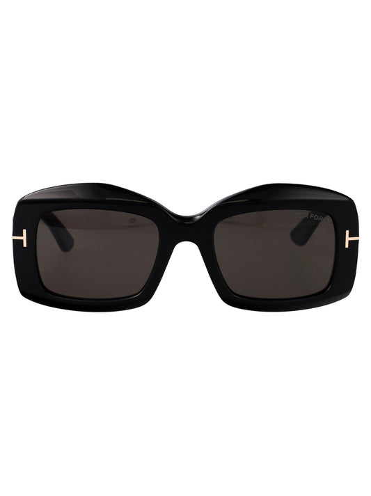 Tom Tom Ford Squared Sunglasses FT1218 01 A - Image 1