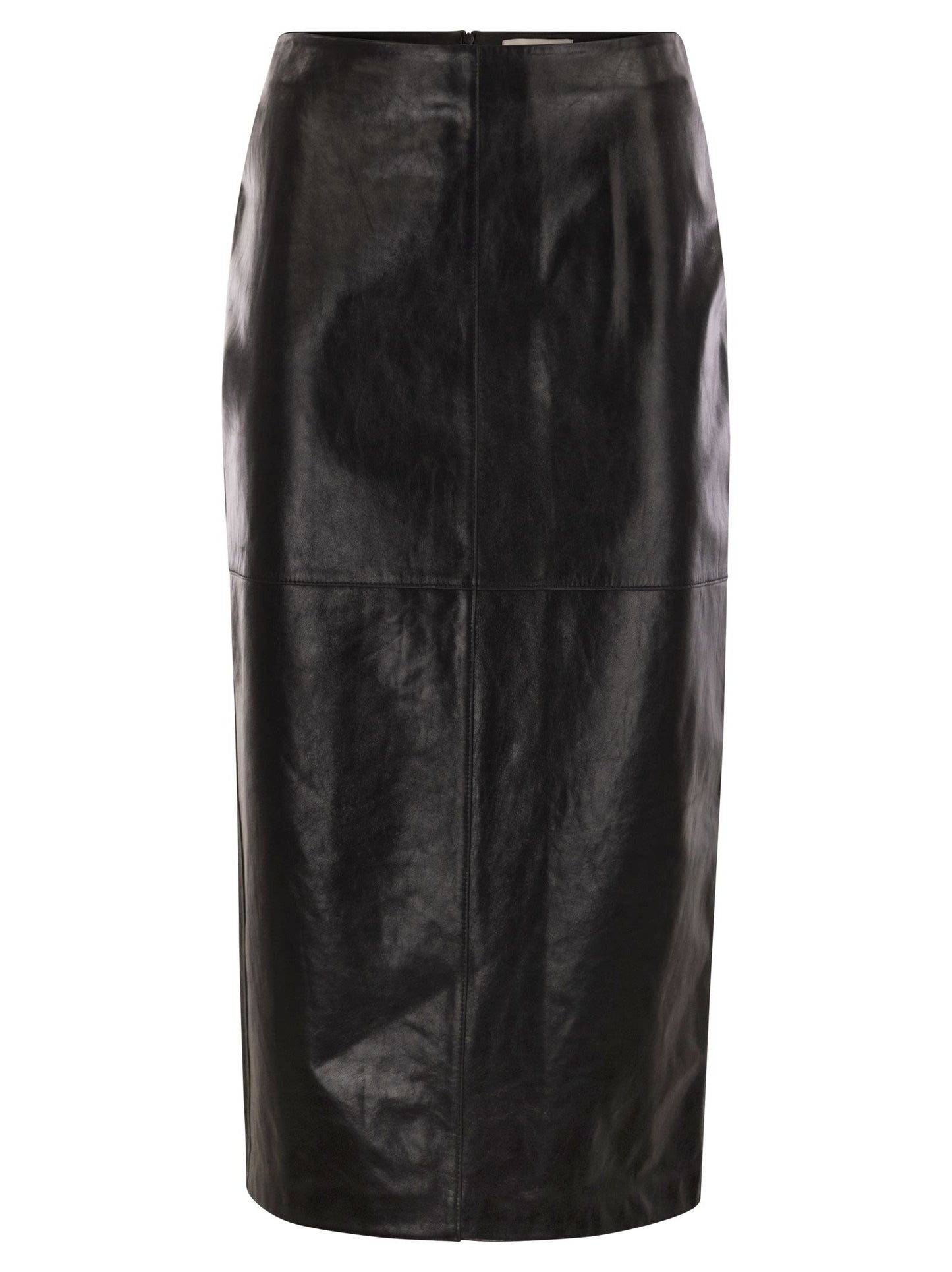 Sportmax Sportmax Afa Gonna Longuette In Pelle - Image 1