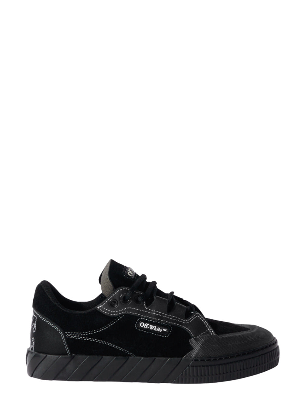 Off Off White Black 779 Vulcanized Leather Sneakers - Image 1