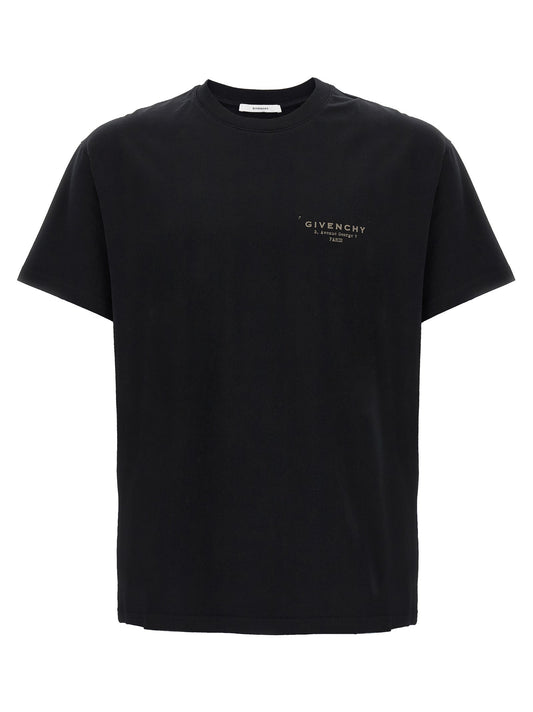 Givenchy Givenchy Logo Print T Shirt - Image 1