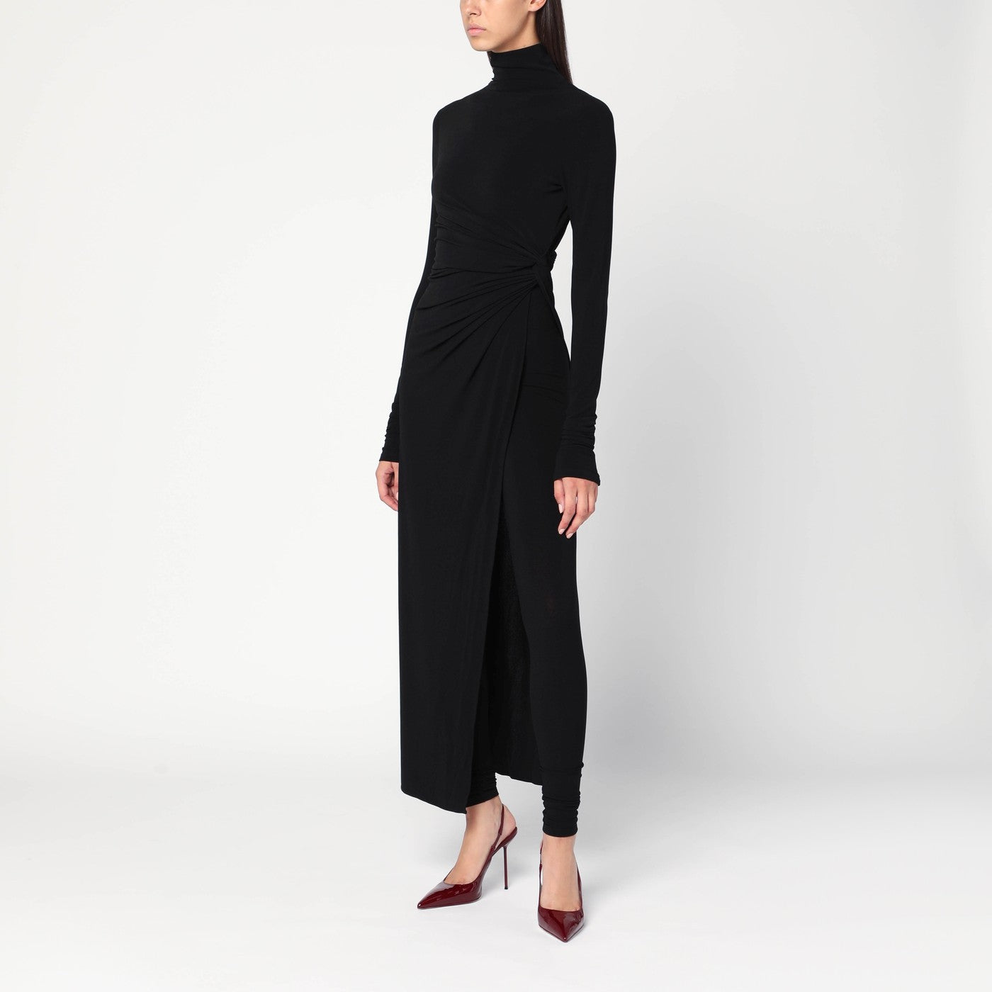 The The Andamane Tessa Jumpsuit In Black Jersey - Image 1