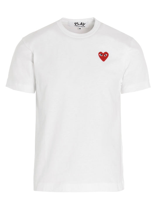Comme Comme DesGarçonsはロゴパッチTシャツを演奏します - Image 1