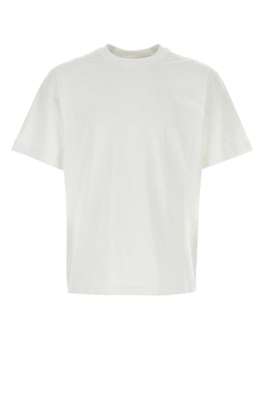 Burberry バーバリーホワイトストレッチコットンTシャツ - Image 1