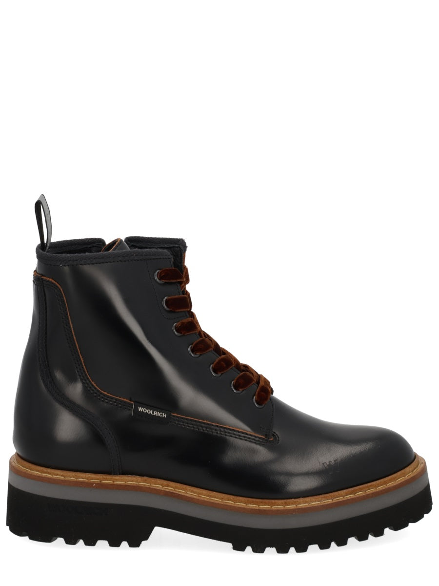 Woolrich ウールリッチ レースアップブーツ - Image 1