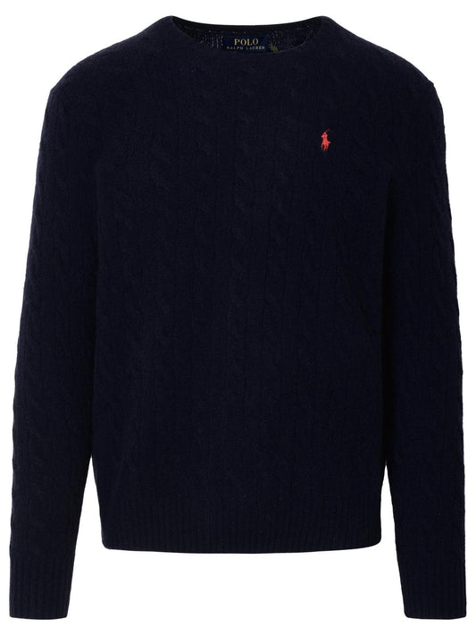 Polo ポロラルフローレンウールブレンドブルーセーター - Image 1