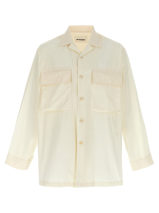 Jil Jil Sanderのロゴ刺繍シャツ - Image 1