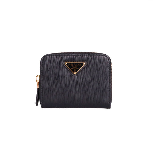 Prada プラダは黒を財布します - Image 1