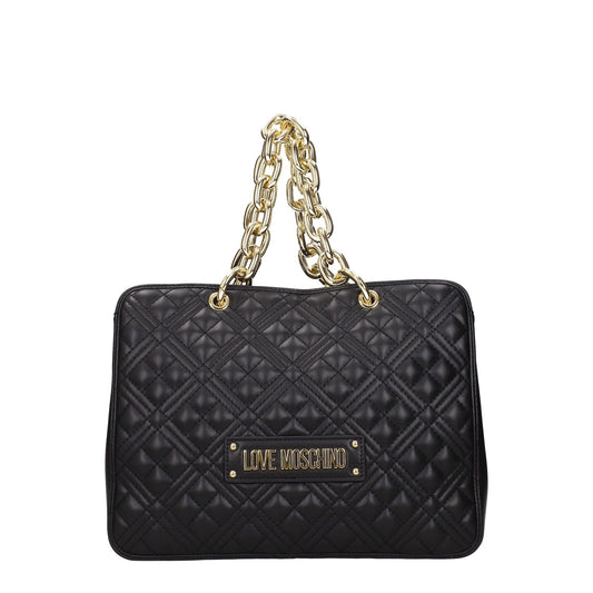 Moschino モスキーノのハンドバッグが大好きな女性ポリウレタンブラック - Image 1