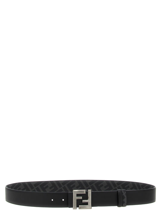 Fendi Fendi 'Squared FF' Reversible Belt - Image 1