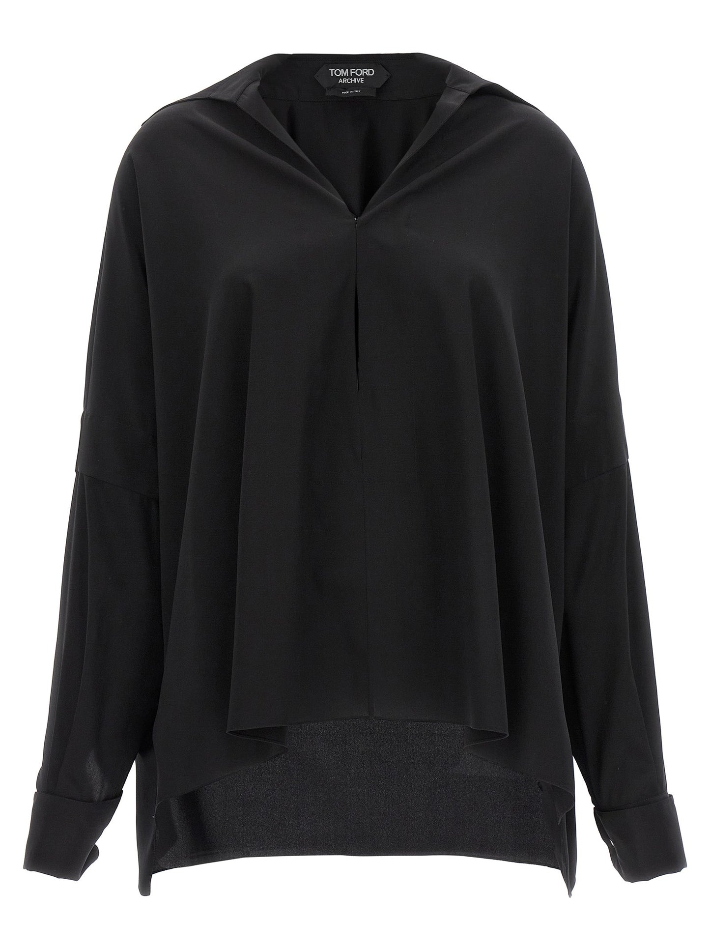 Tom トム・フォード・クレープ・デ・チャインシャツ - Image 1