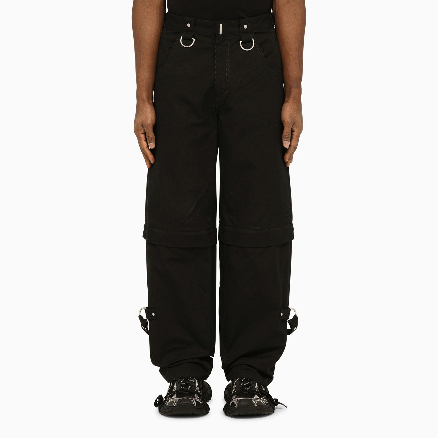 Givenchy Givenchy Black Trousers With Removable Bottoms - Image 1