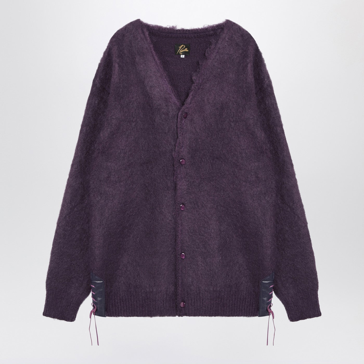 Needles Misto Mohairの針Cardigan Viola - Image 1