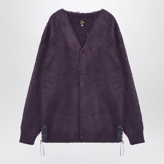 Needles Misto Mohairの針Cardigan Viola - Image 1