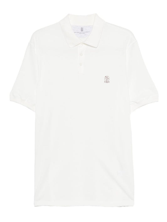 Brunello Brunello Cucinelli Tシャツとポロスホワイト - Image 1