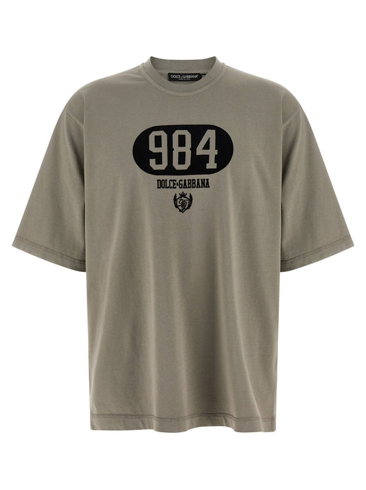 Dolce ドルチェ＆ガッバーナが群れたプリントTシャツ - Image 1