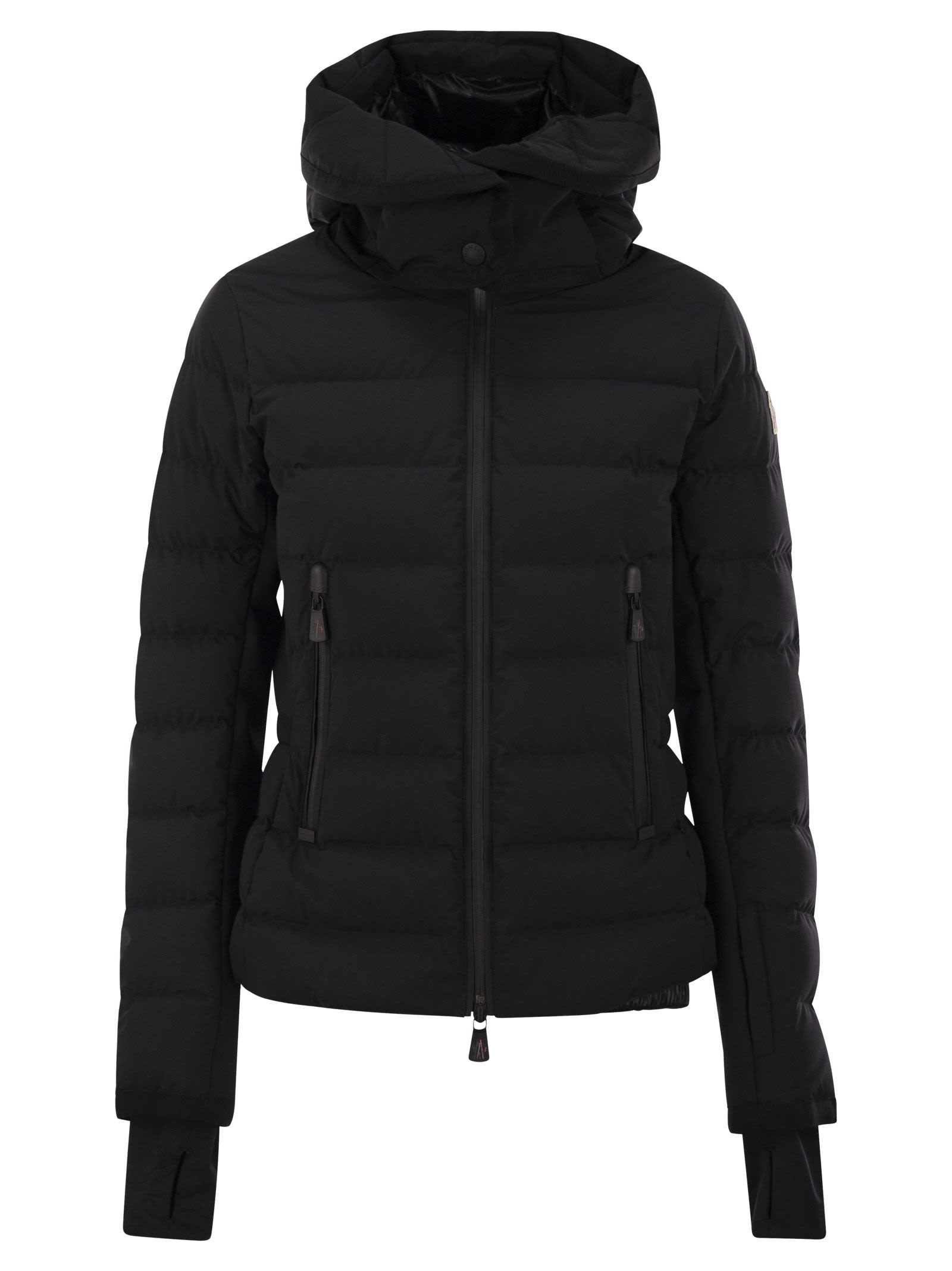 Moncler モンクラーグレノーブルラムーラフード付きスキージャケット - Image 1