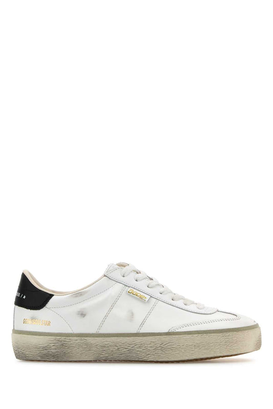 Golden Golden Goose デラックス ブランド ホワイト レザー ソウル スター スニーカー - Image 1