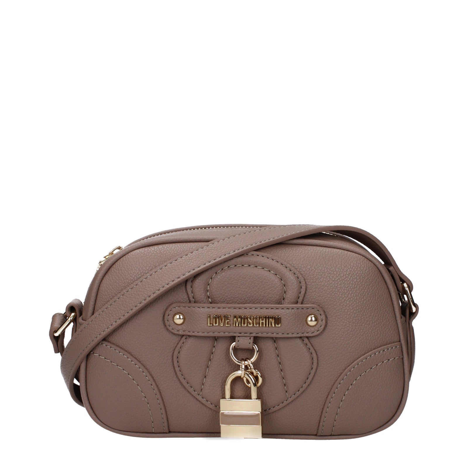 Moschino モスキーノのショルダーバッグが大好きな女性ポリウレタングレー/モル - Image 1