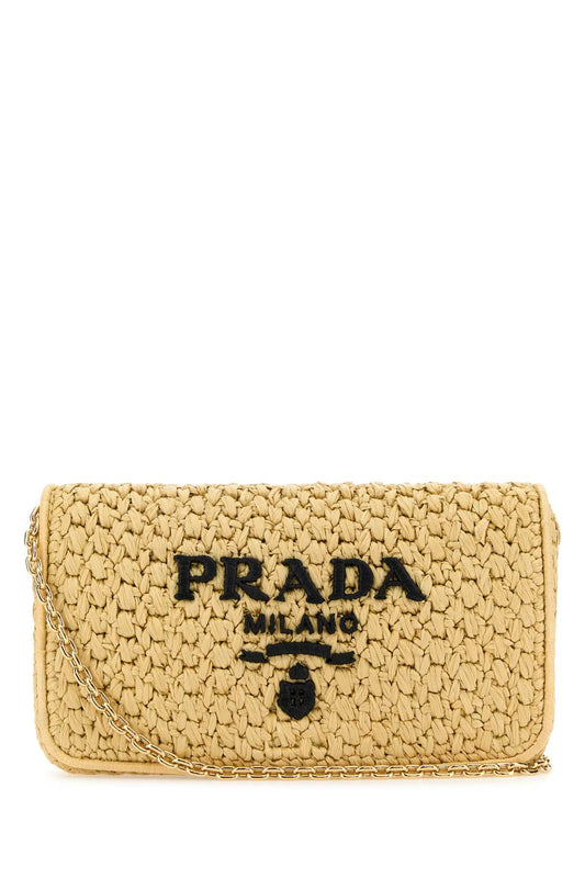 Prada プラダラフィアクロスボディバッグ - Image 1