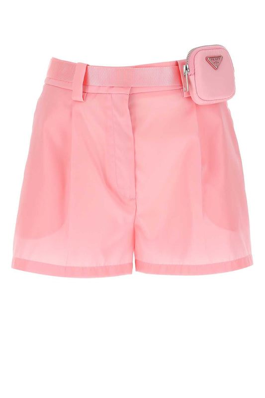 Prada プラダピンクナイロンショーツ - Image 1