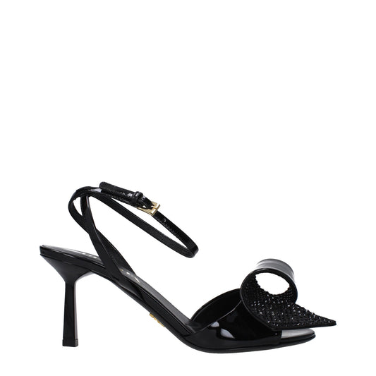 Prada プラダサンダルの女性は黒を塗ります - Image 1