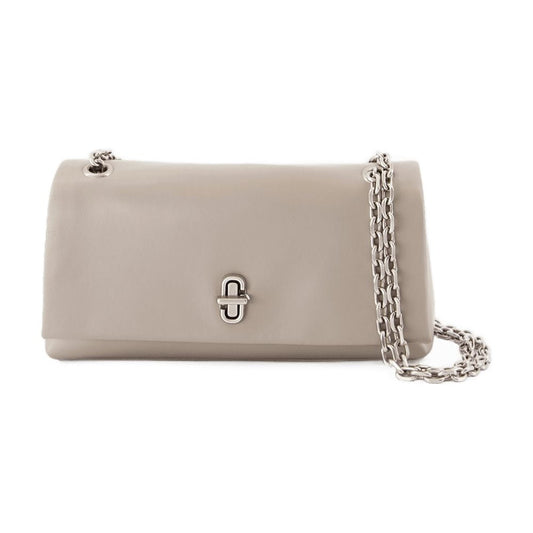 Marc チェーンマークジェイコブスレザーグレーの財布 - Image 1