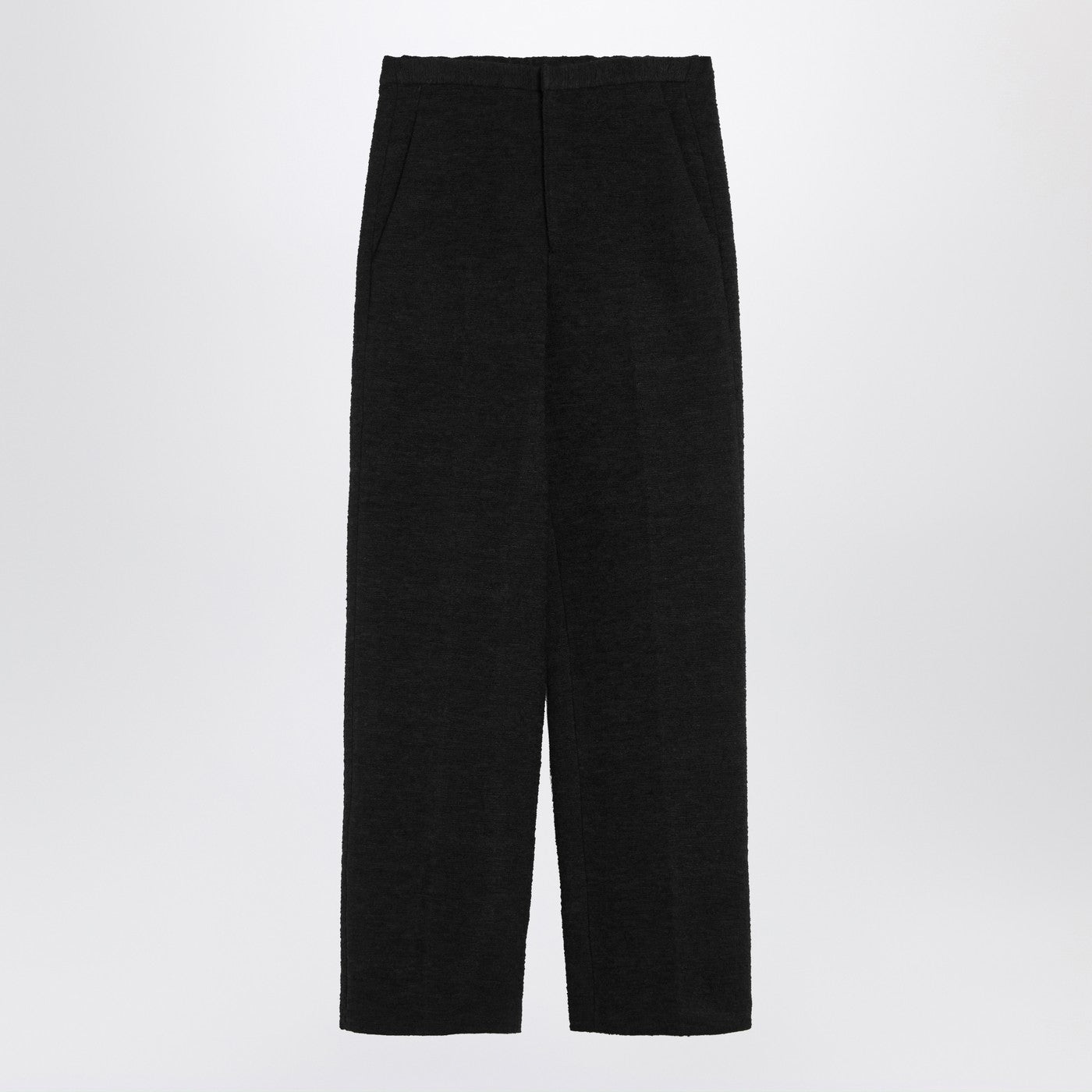 Loulou Loulou Studio Black StraightBoucléズボン - Image 1