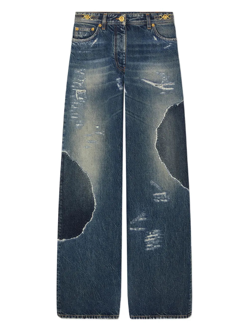 Versace ヴェルサーチの苦しめられたジーンズ - Image 1