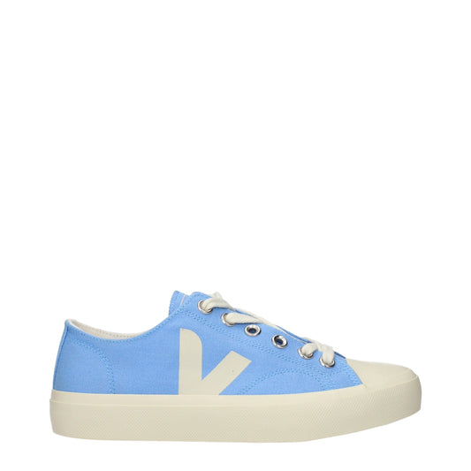 Veja ヴェジャ ワタ イイ ウィメンズs スニーカー ファブリック スカイブルー/ベージュ - Image 1