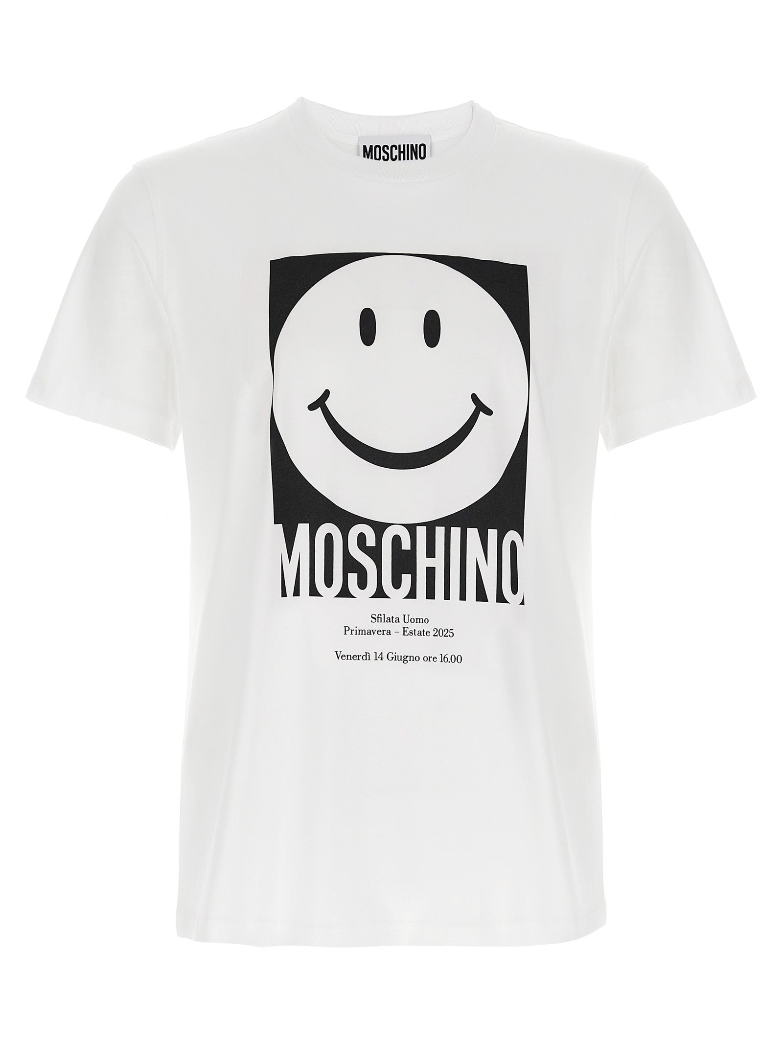 Moschino モスキーノ「スマイリー」Tシャツ - Image 1