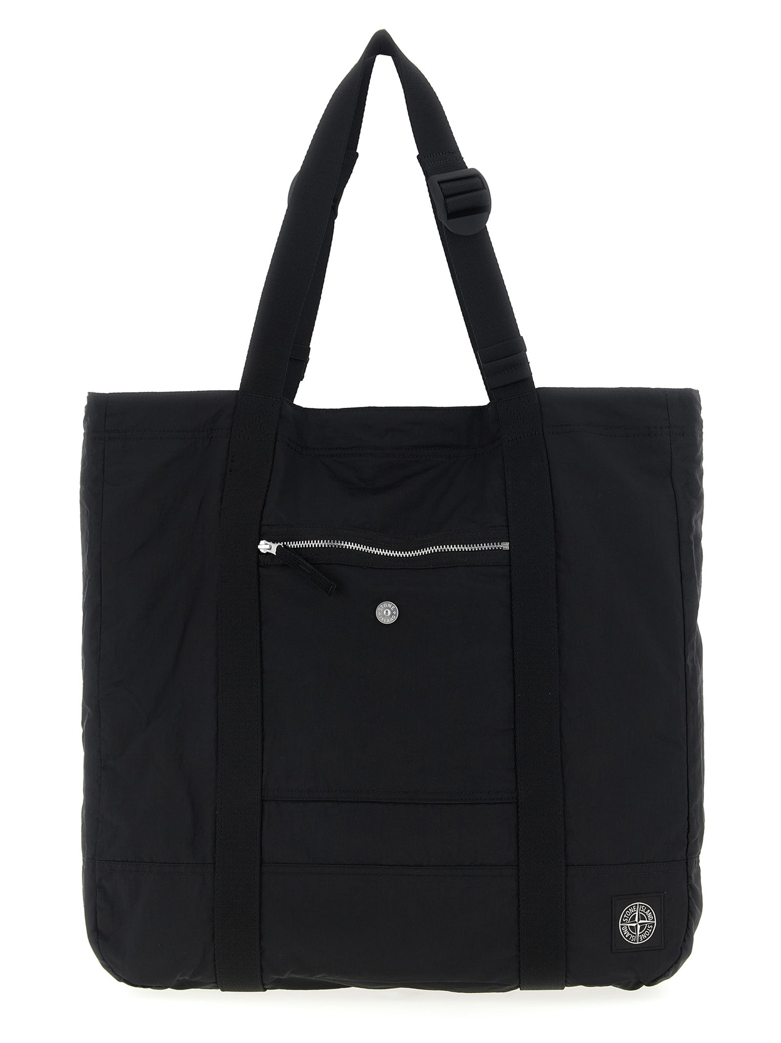 Stone Stone Island Logo Patch Shopping Bag - Image 1
