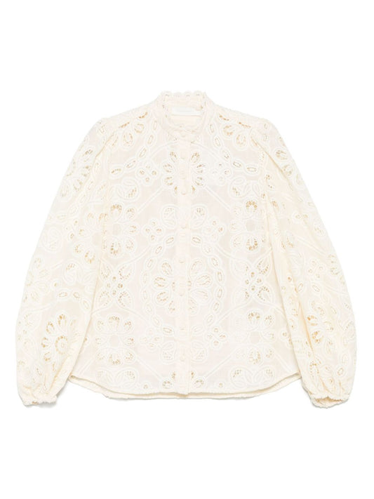 Zimmermann Zimmermann Rhiannon刺繍ブラウス - Image 1