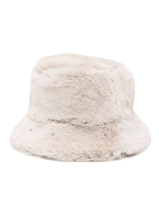 Stand スタンドスタジオWera Faux Fur Bucket Hat - Image 1