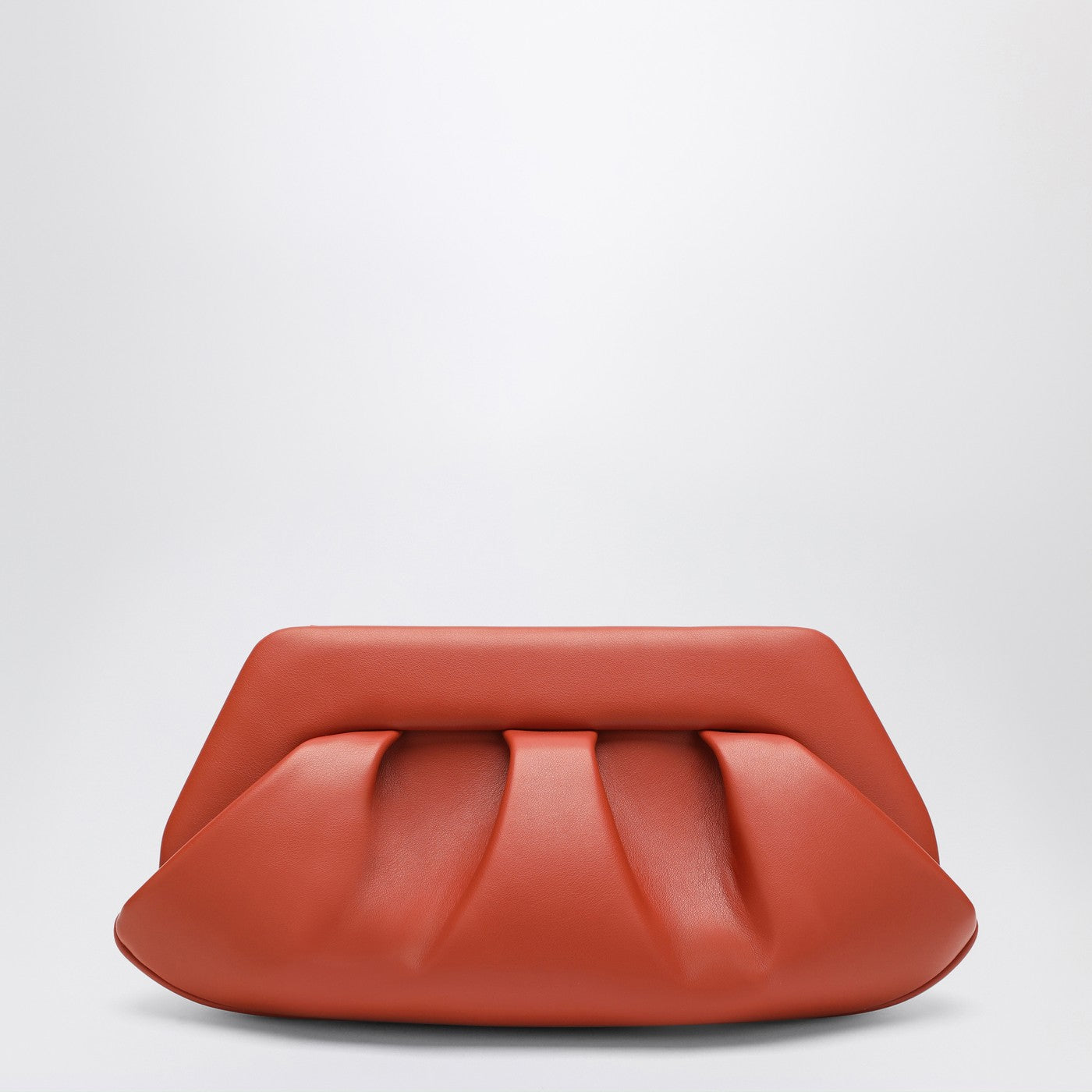 Themoire テモイレティアオレンジクラッチ - Image 1