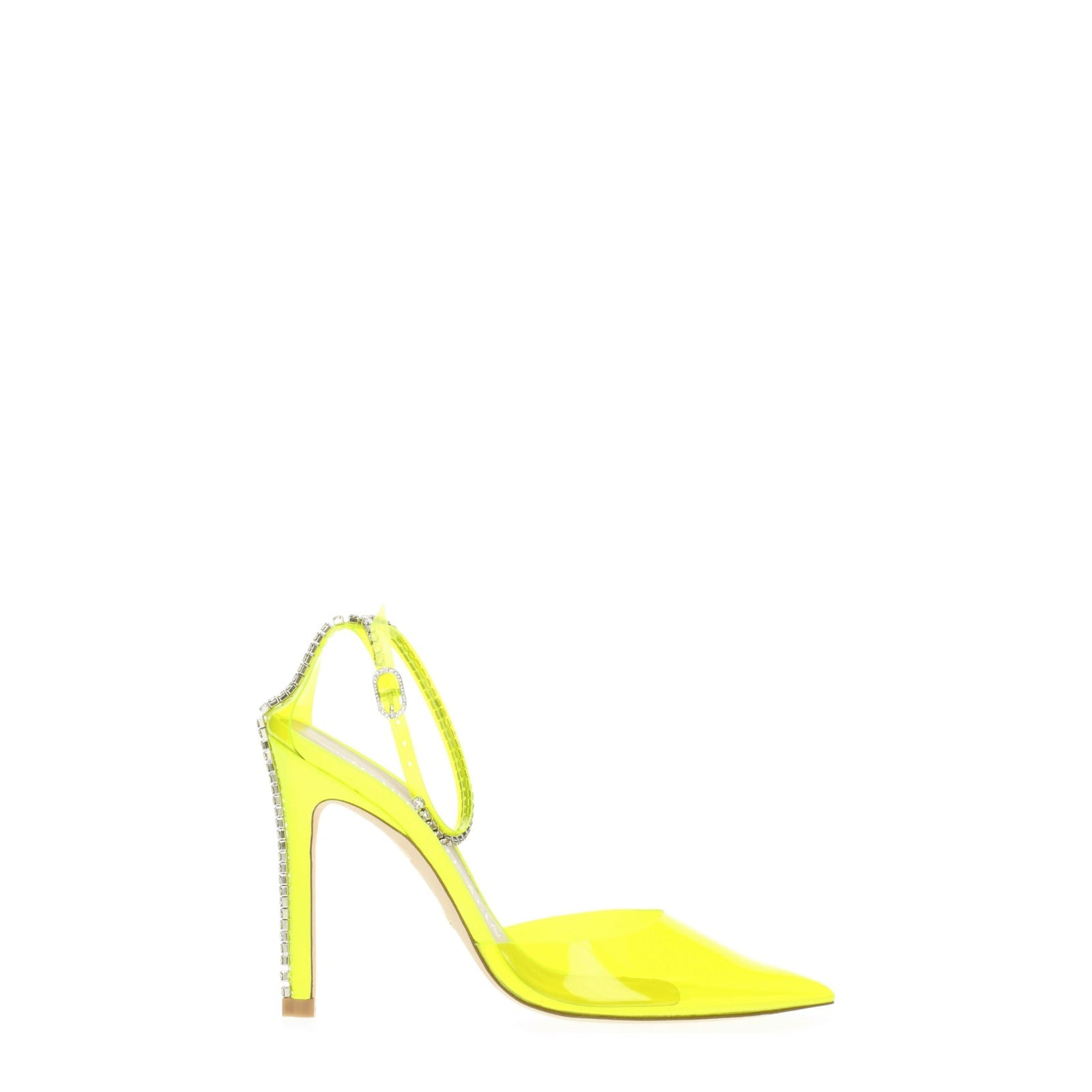Stuart Stuart Weitzman Sandals Women PVC Yellow/透明 - Image 1