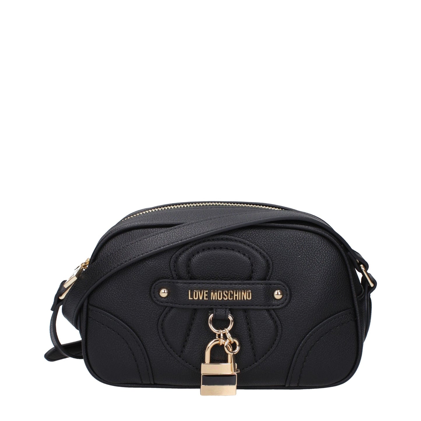 Moschino モスキーノのショルダーバッグが大好きな女性ポリウレタンブラック - Image 1