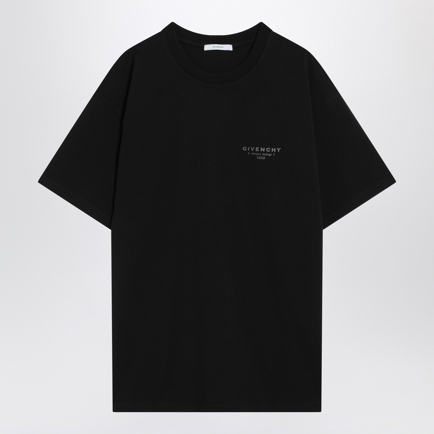 Givenchy Givenchy Black Cotton T Shirt With Logo - Image 1