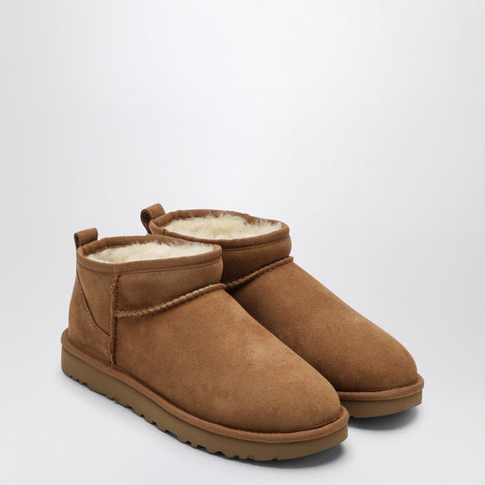 Ugg UGG Classic Ultra Mini Chestnut Boot - Image 1