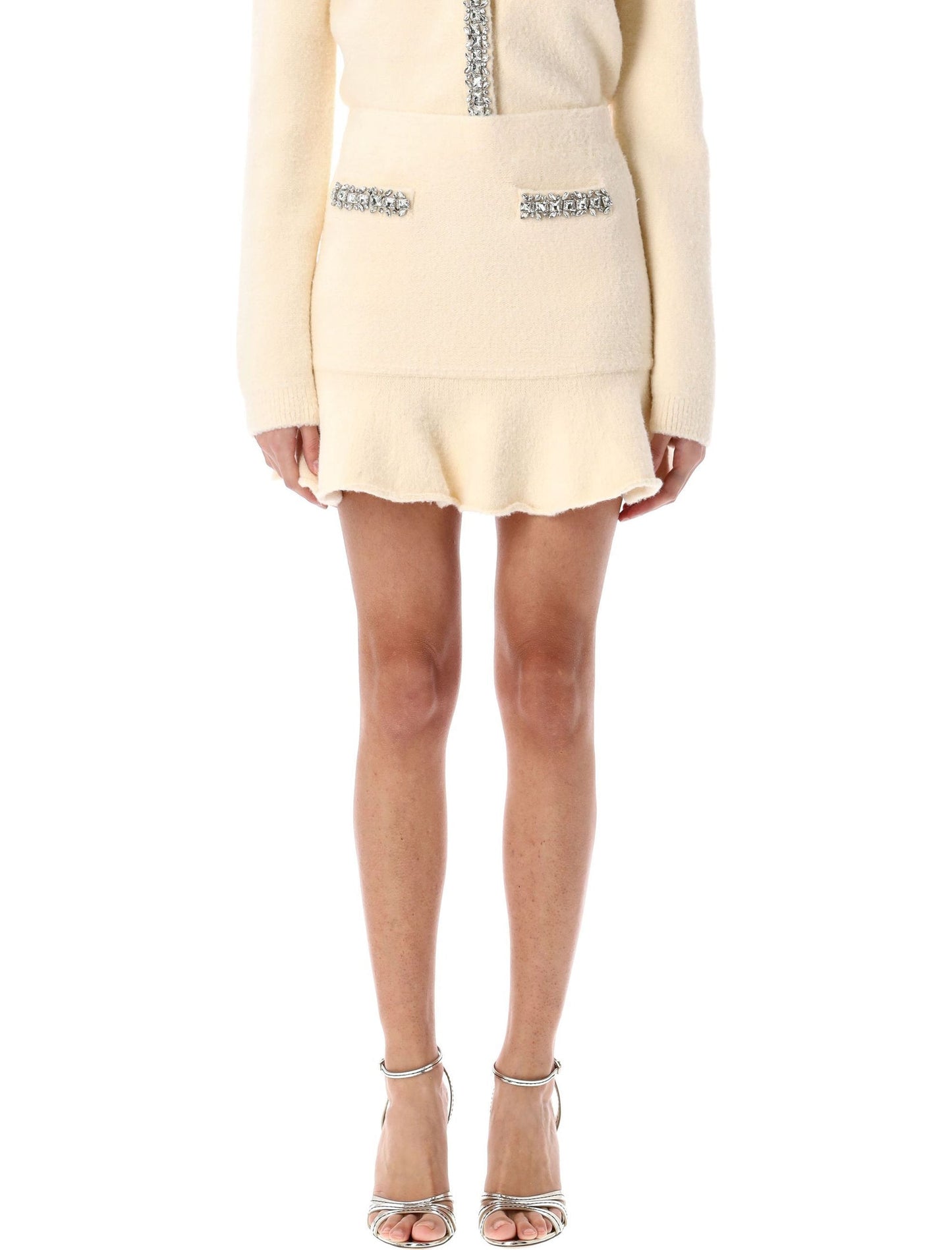 Self セルフポートレートスカートは白 - Image 1