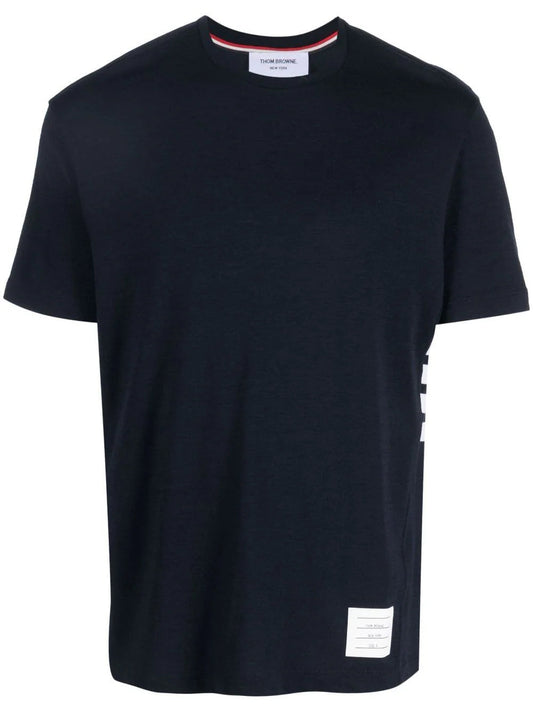 Thom Thom Browne 4 Bar Logo Patch T Shirt - Image 1