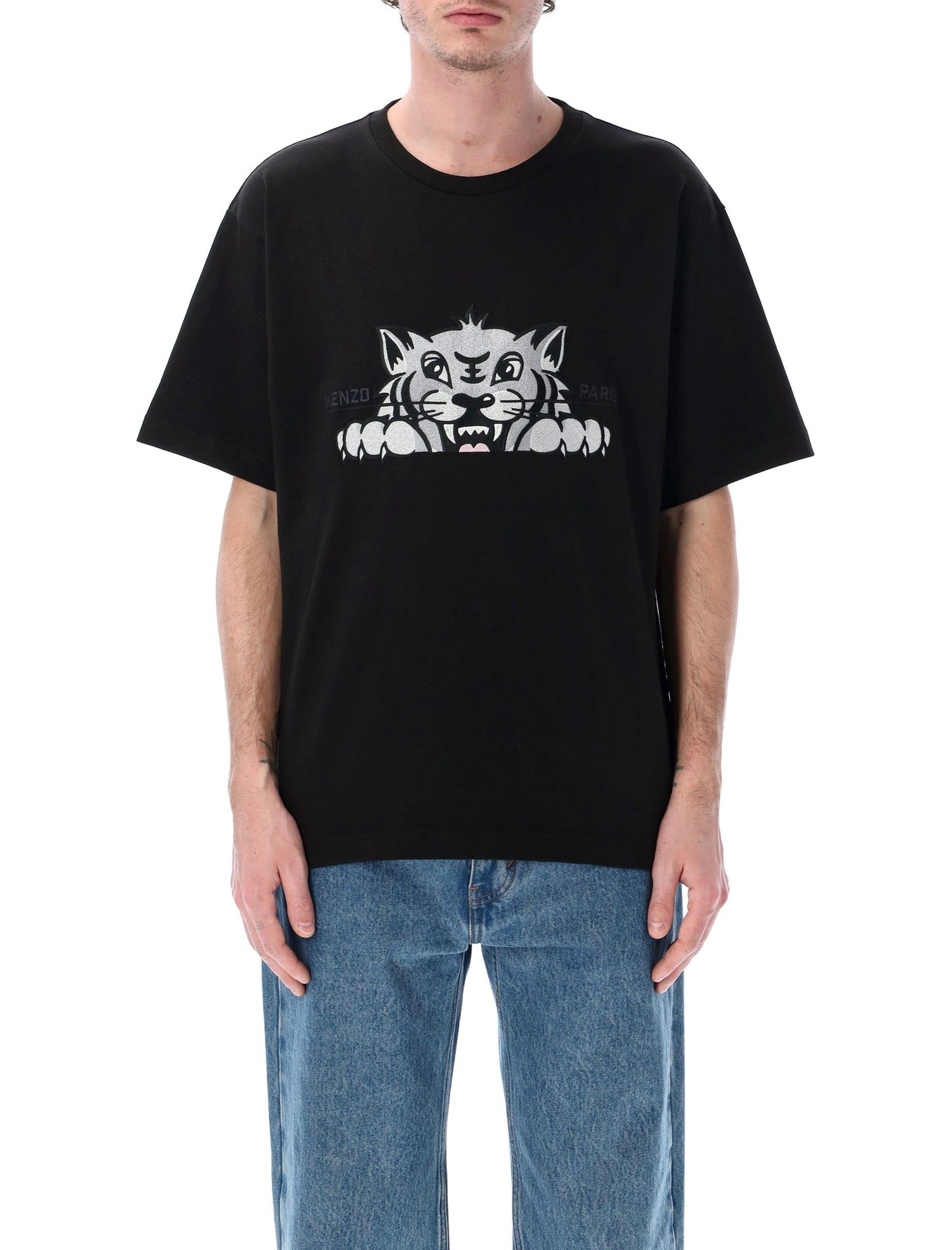 Kenzo ケンゾTシャツとポロスブラック - Image 1