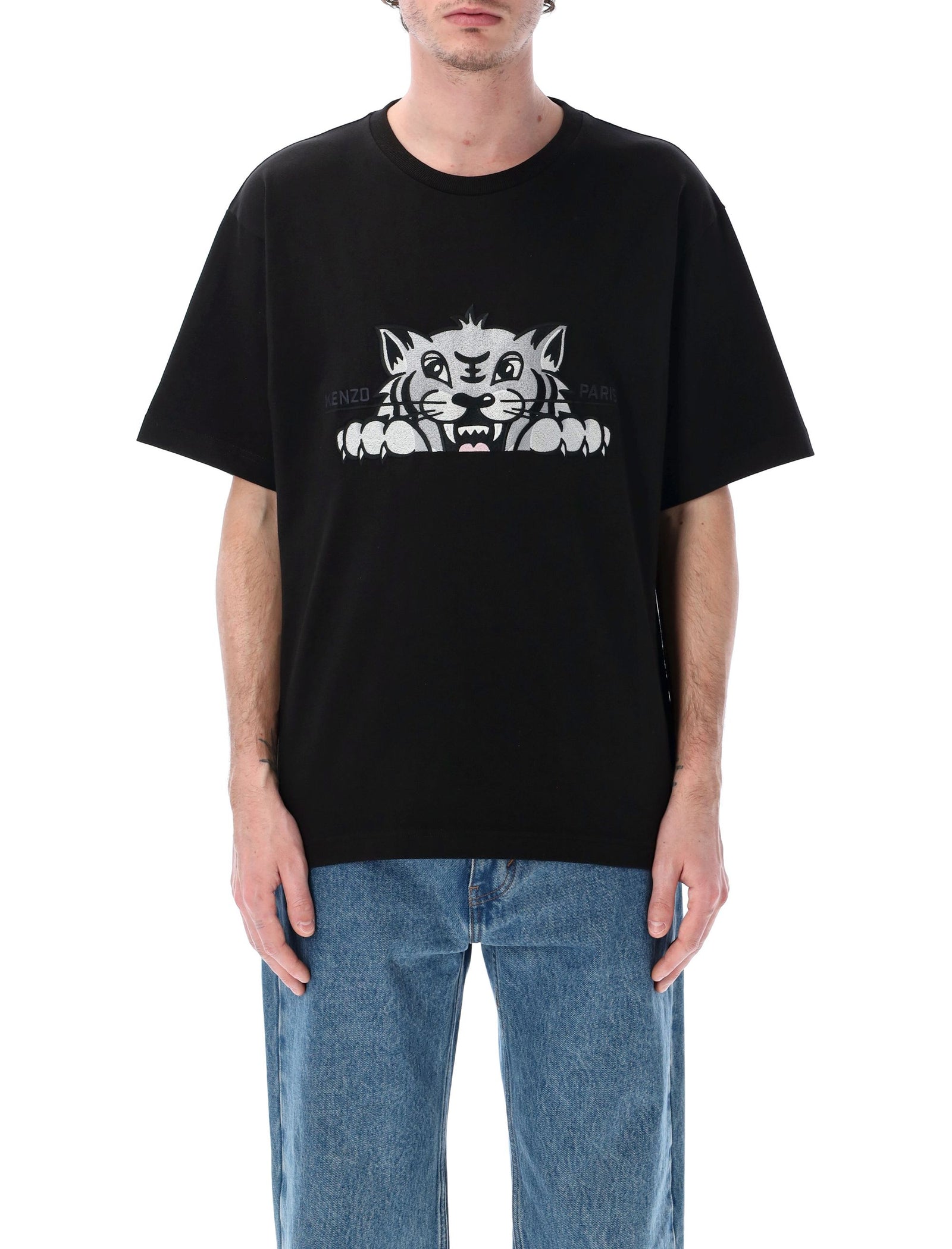 Kenzo ケンゾTシャツとポロスブラック - Image 1