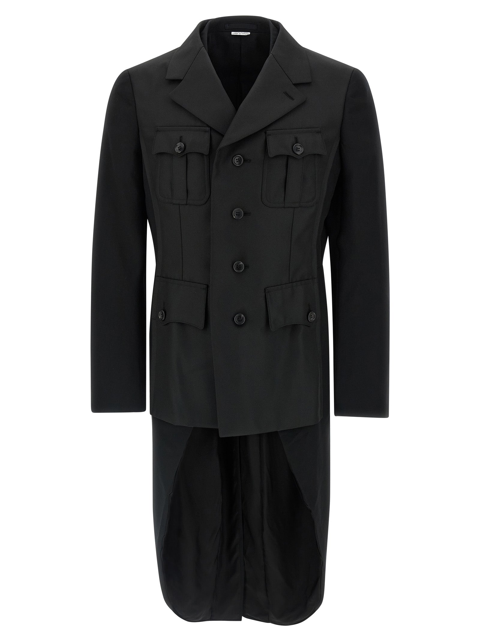 Comme Comme DesGarçonsHommePlus Double Leaer Blazerジャケット - Image 1