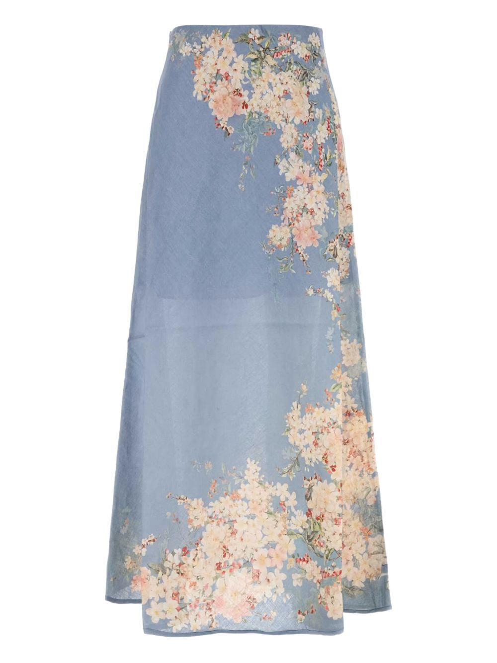 Zimmermann Zimmermann Cascadian Printed Long Skirt - Image 1