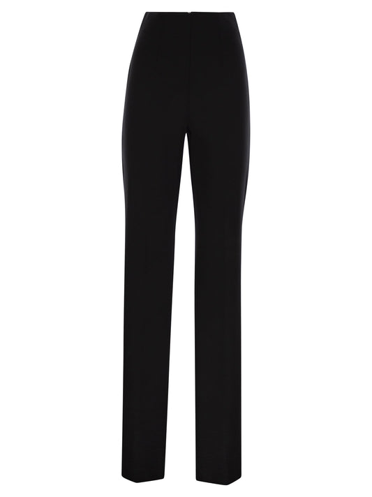 Sportmax スキューバジャージーのSportMax Oleaハイウエストズボン - Image 1